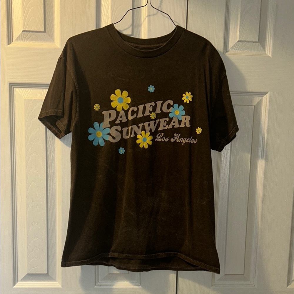 PacSun Dark Brown T-Shirt
